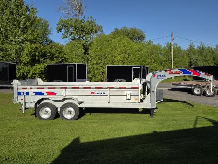 New 2026 K-Trail 7 x 16 HD Expert Series 18700 LBS GVWR Dump Trailer
