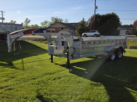 New 2026 K-Trail 7 x 16 HD Expert Series 18700 LBS GVWR Dump Trailer