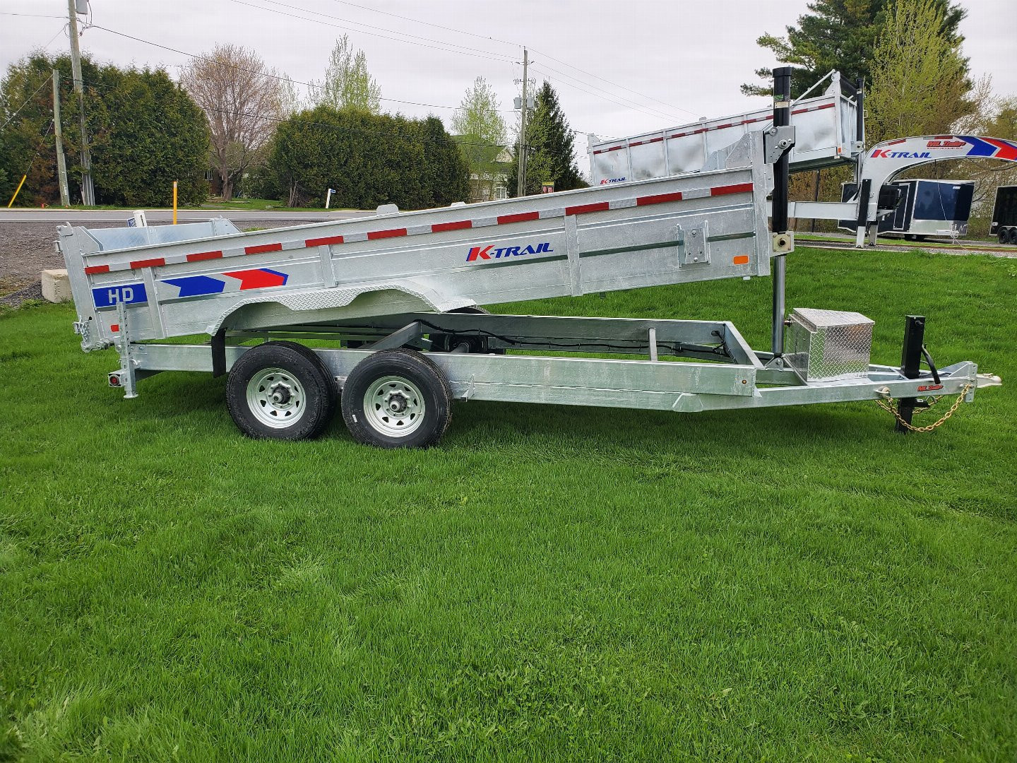 New 2026 K-TRAIL 7 x 16 HD Expert Series 7 Ton Dump Trailer