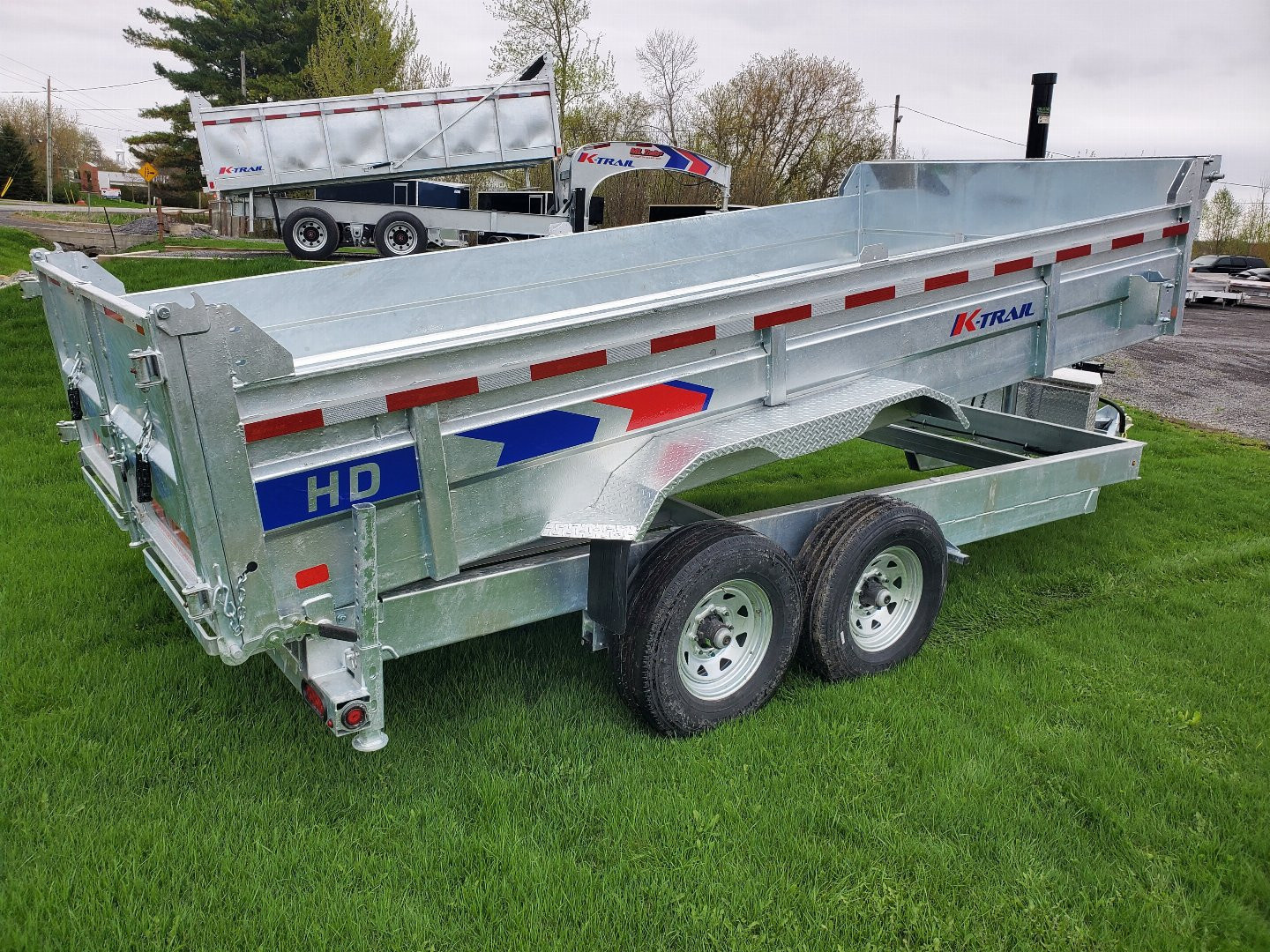 New 2026 K-TRAIL 7 x 16 HD Expert Series 7 Ton Dump Trailer