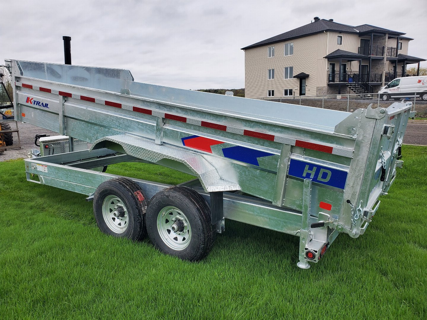 New 2026 K-TRAIL 7 x 16 HD Expert Series 7 Ton Dump Trailer