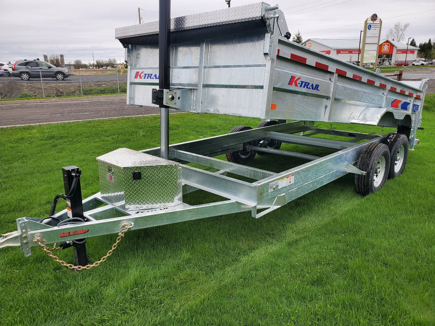 New 2026 K-TRAIL 7 x 16 HD Expert Series 7 Ton Dump Trailer