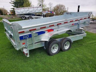 New 2026 K-TRAIL 7 x 16 HD Expert Series 7 Ton Dump Trailer