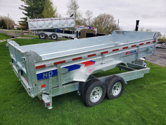 New 2026 K-TRAIL 7 x 16 HD Expert Series 7 Ton Dump Trailer