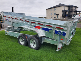 New 2026 K-TRAIL 7 x 16 HD Expert Series 7 Ton Dump Trailer
