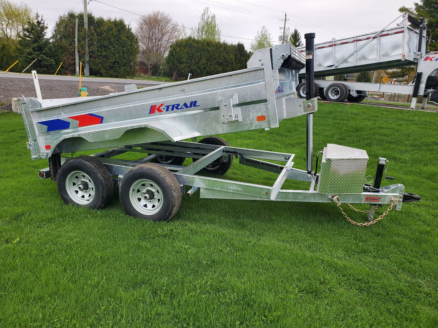 New 2025 K-TRAIL 6 x 10 5 Ton Dump Trailer