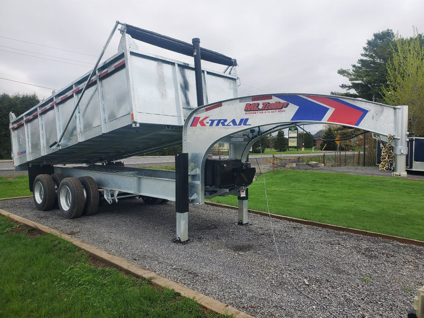 New 2026 K-TRAIL 16 Ton Goliath Dump Trailer Dump Trailer