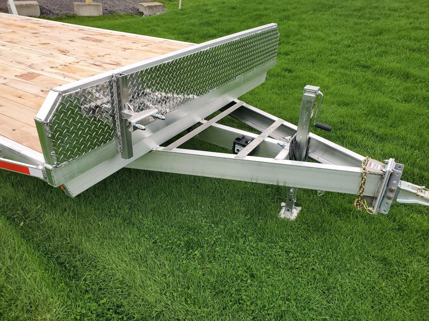 New 2026 Enbeck 18' 5 Ton Aluminum Deckover Trailer