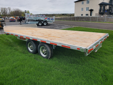 New 2026 Enbeck 18' 5 Ton Aluminum Deckover Trailer