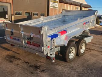 New 2025 K-TRAIL 6x12 dump 5 ton Dump Trailer