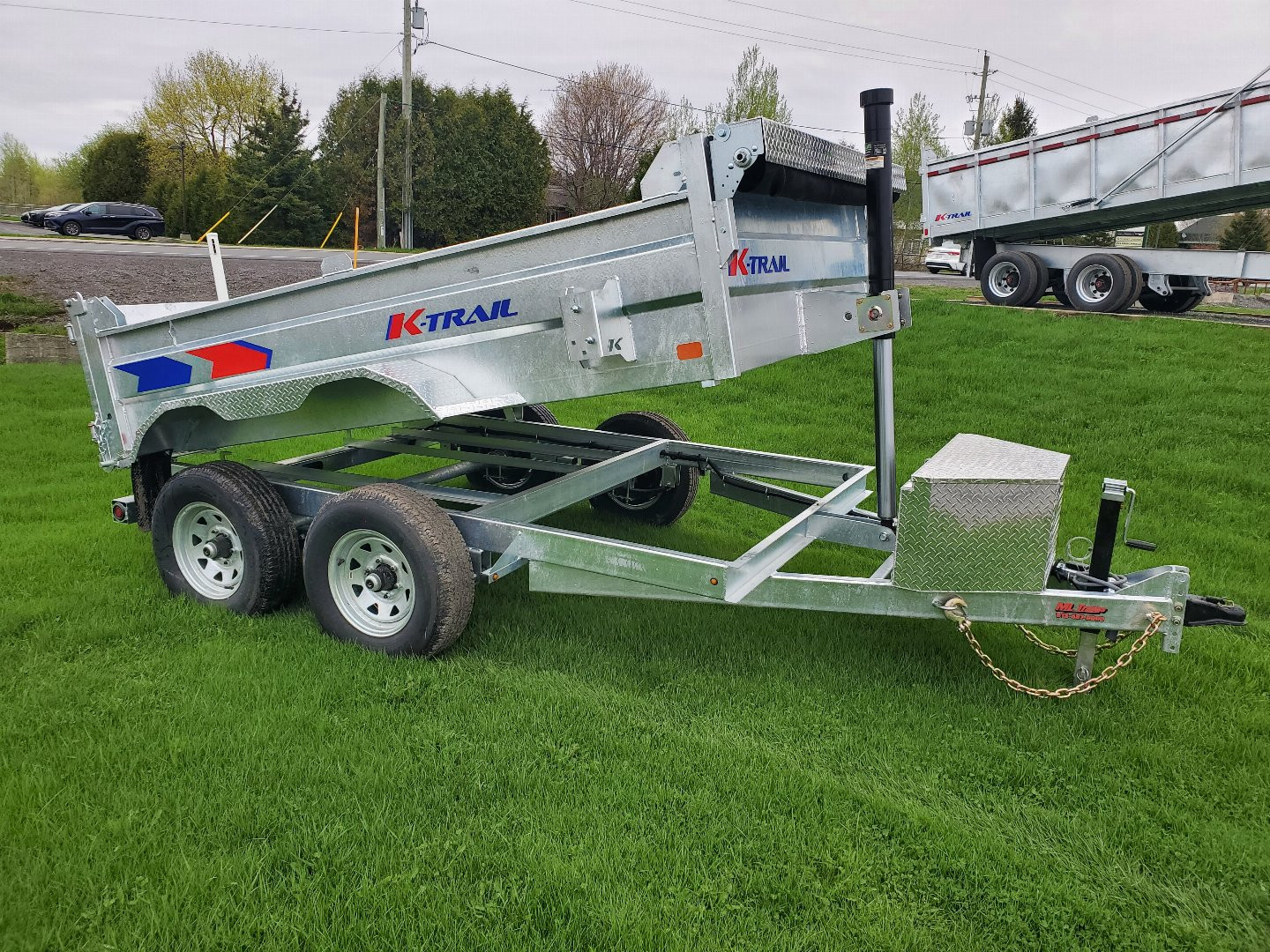 New 2025 K-TRAIL 6 x 10 5 Ton Dump Trailer