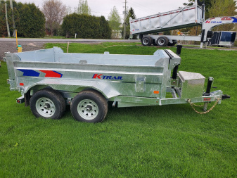 New 2025 K-TRAIL 6 x 10 5 Ton Dump Trailer
