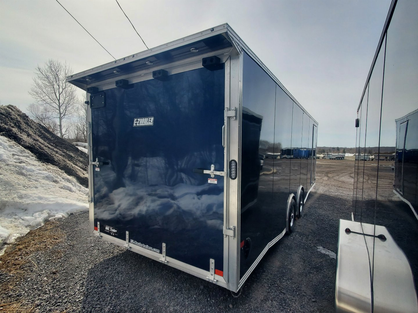 Used 2025 EZ Hauler All Aluminum 8.5x24 Car / Racing Trailer