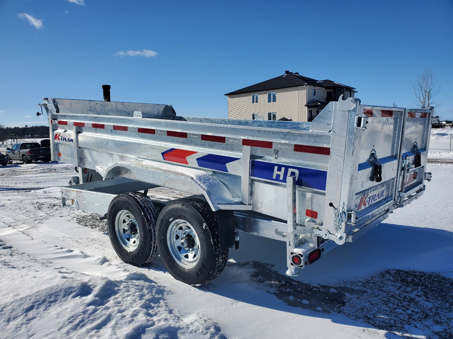 New 2025 K-TRAIL 7 x 14 HD Expert Series 7 Ton Dump Trailer