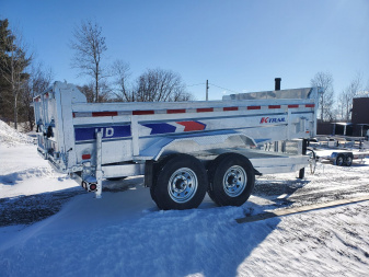New 2025 K-TRAIL 7 x 14 HD Expert Series 7 Ton Dump Trailer