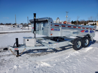 New 2025 K-TRAIL 7 x 14 HD Expert Series 7 Ton Dump Trailer