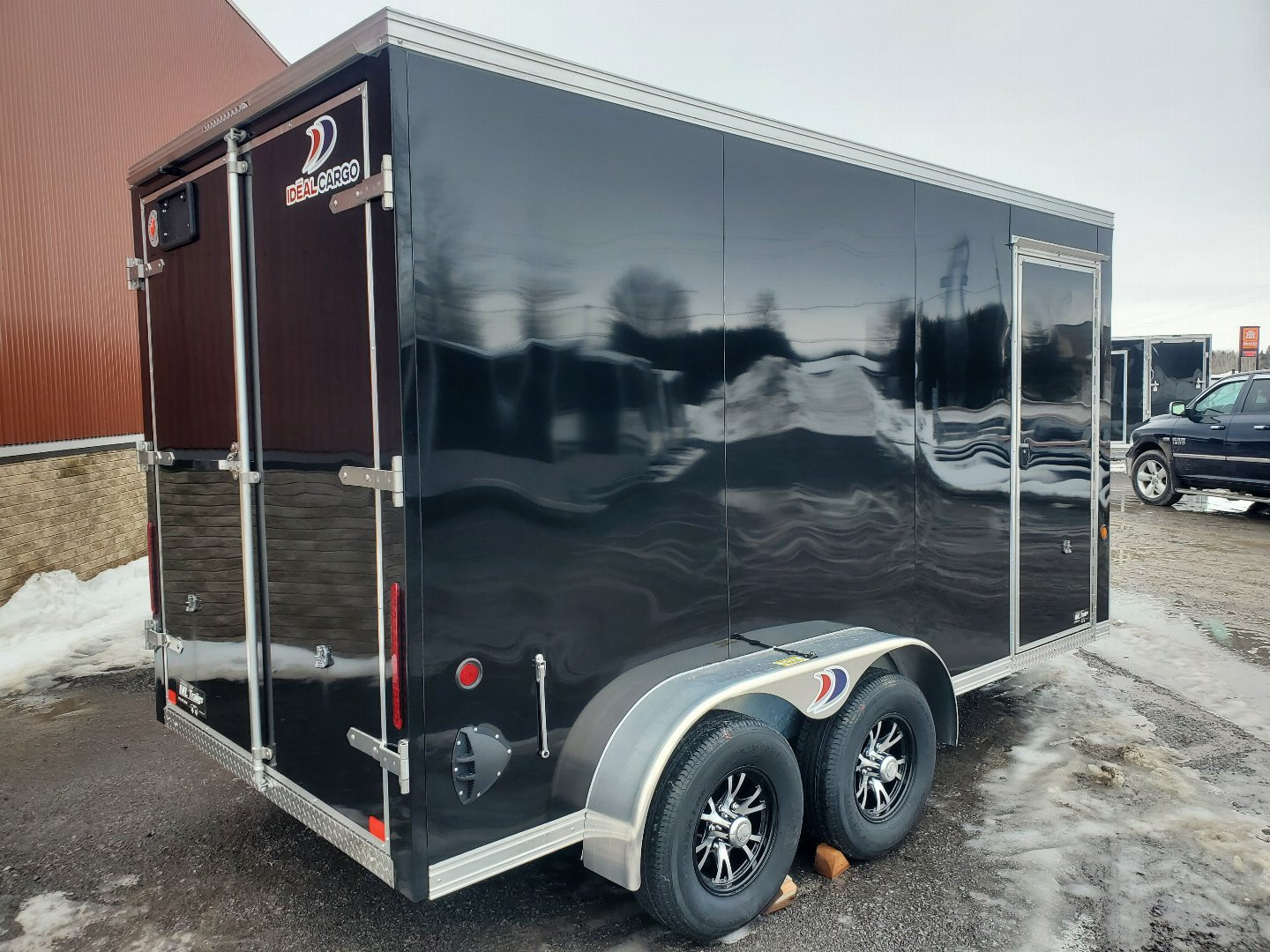 New 2025 IDEAL CARGO 7'x14' TA-5200 Galvanized Frame Cargo / Enclosed Trailer