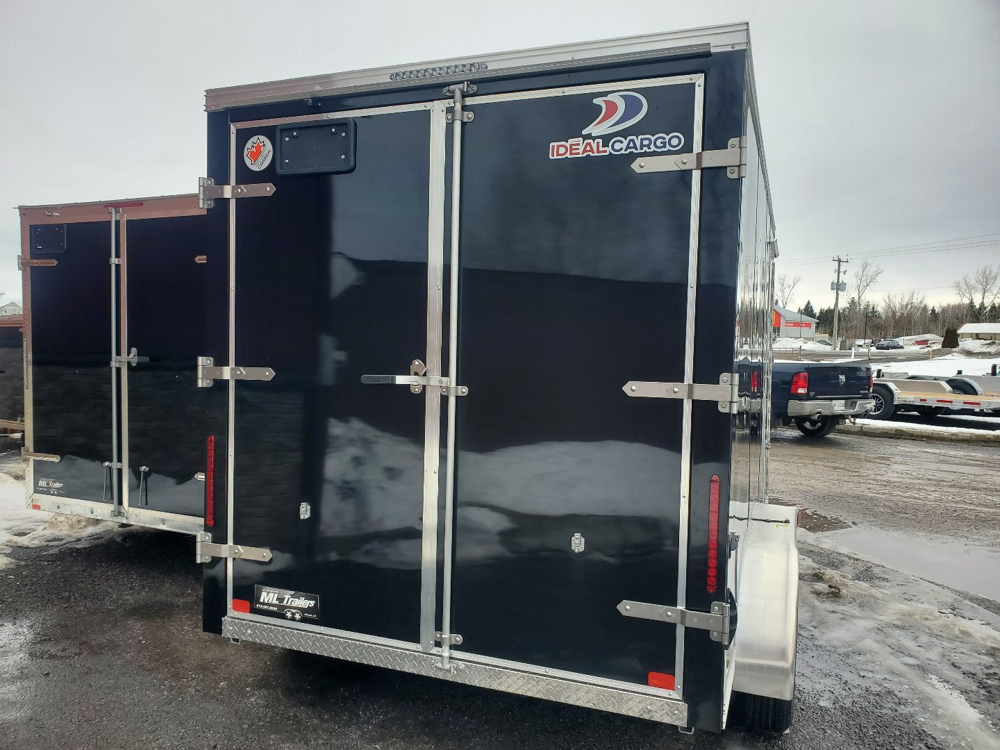 New 2025 IDEAL CARGO 7'x14' TA-5200 Galvanized Frame Cargo / Enclosed Trailer