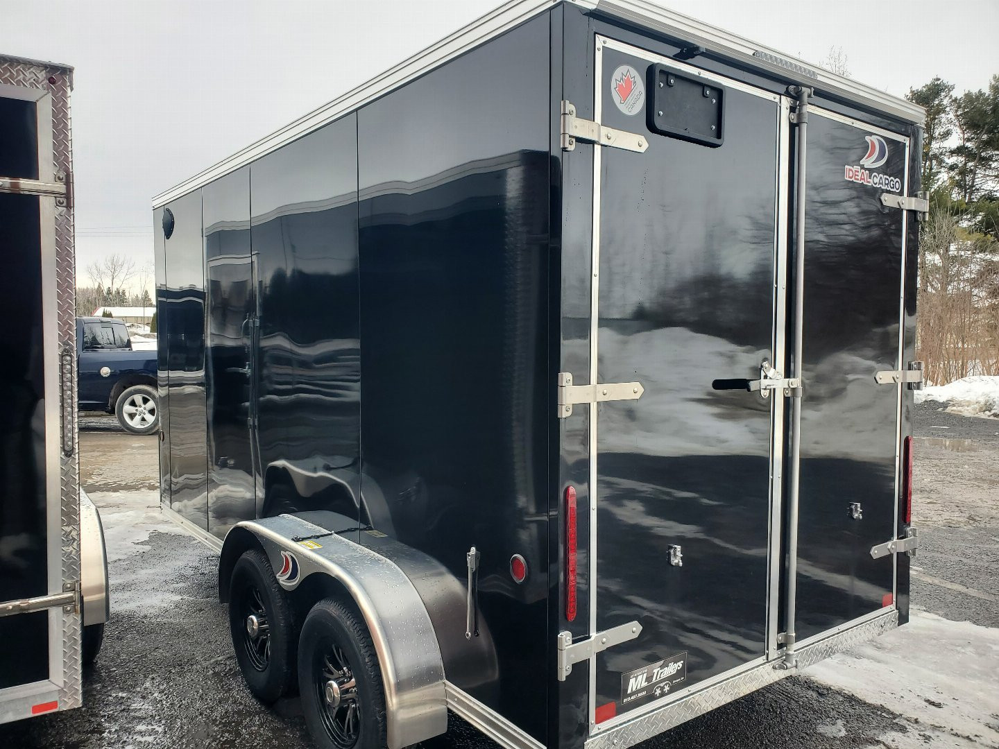 New 2025 IDEAL CARGO 7'x14' TA-5200 Galvanized Frame Cargo / Enclosed Trailer