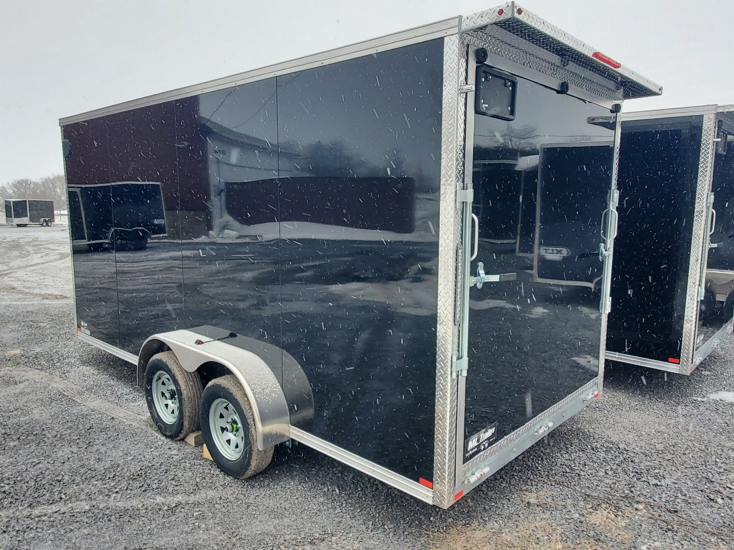 New 2025 Galvanized 7'x16' TA-3500 Cargo / Enclosed Trailer