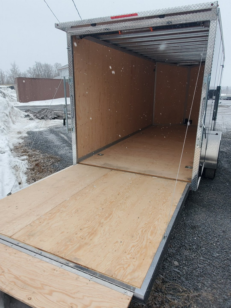 New 2025 Galvanized 7'x16' TA-3500 Cargo / Enclosed Trailer