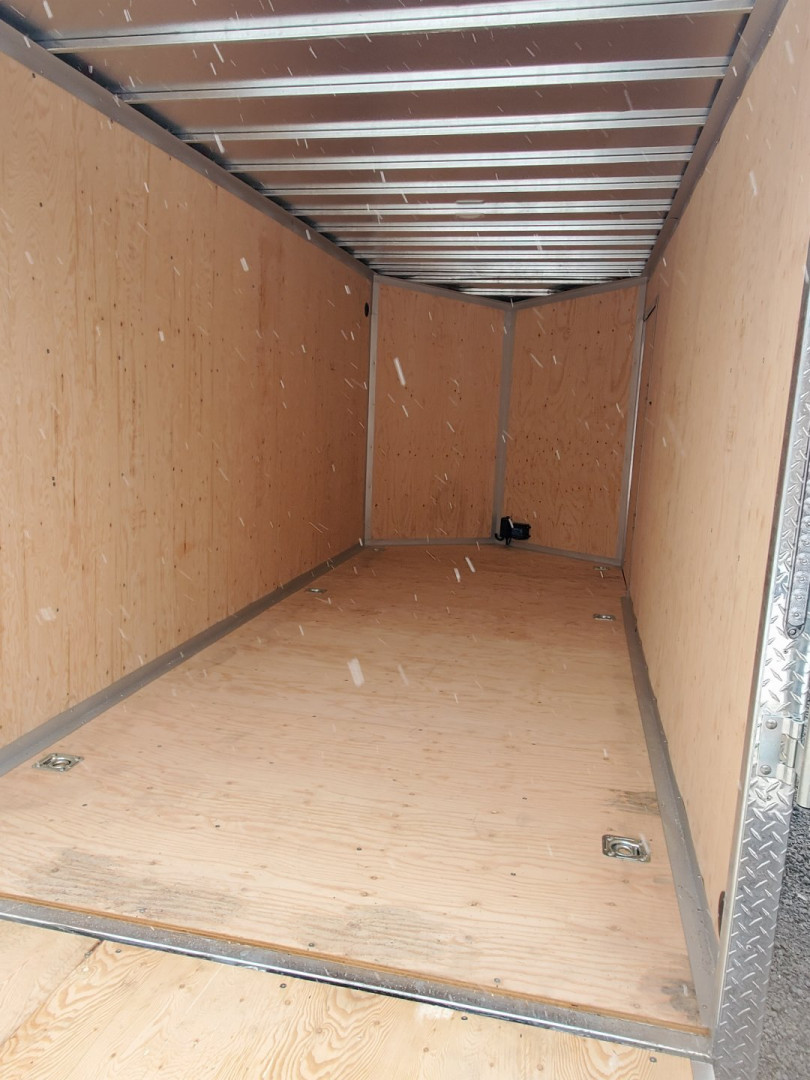 New 2025 Galvanized 7'x16' TA-3500 Cargo / Enclosed Trailer