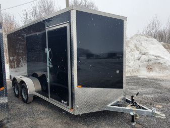 New 2025 Galvanized 7'x16' TA-3500 Cargo / Enclosed Trailer