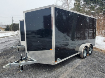 New 2025 Galvanized 7'x16' TA-3500 Cargo / Enclosed Trailer