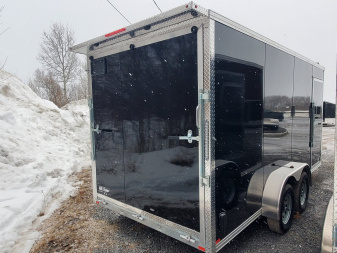 New 2025 Galvanized 7'x16' TA-3500 Cargo / Enclosed Trailer