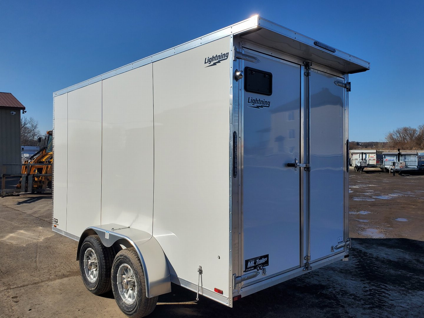 New 2025 LIGHTNING ALL ALUMINUM 7'x14' TA-5200 Cargo / Enclosed Trailer