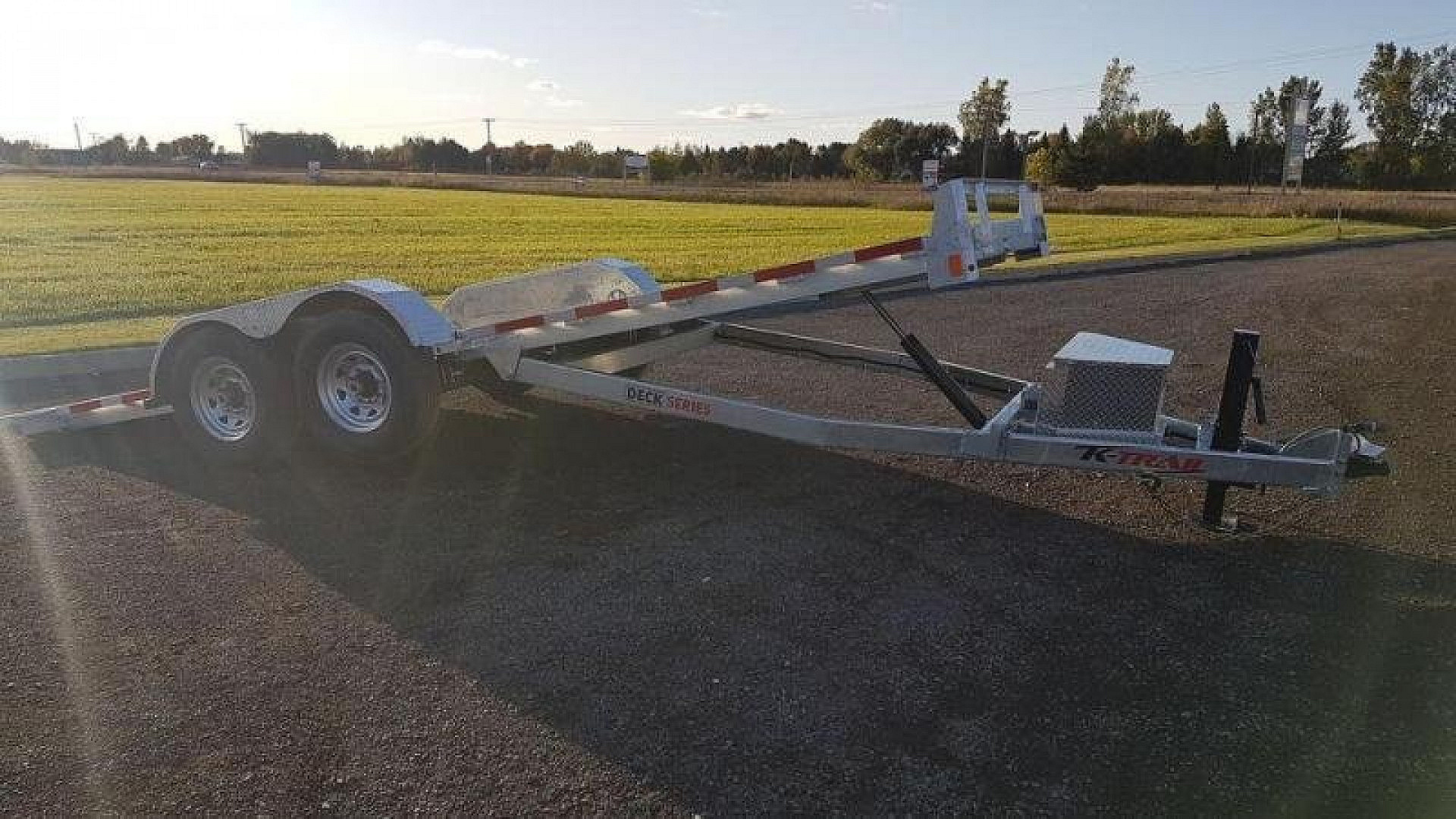 New 2026 K-Trail 20' Hydraulic Tilt 7 Ton Tilt Trailer