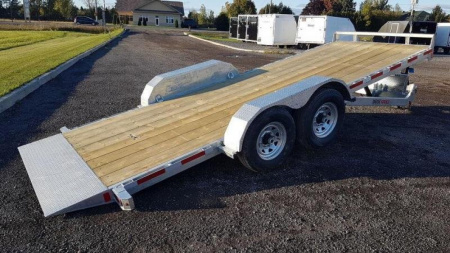 New 2025 K-TRAIL 20' Hydraulic Tilt 7 Ton Equipment Trailer