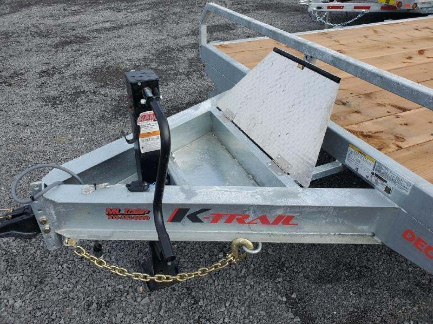 New 2025 K Trail 20'+3' 8.5 Ton Deckover Trailer