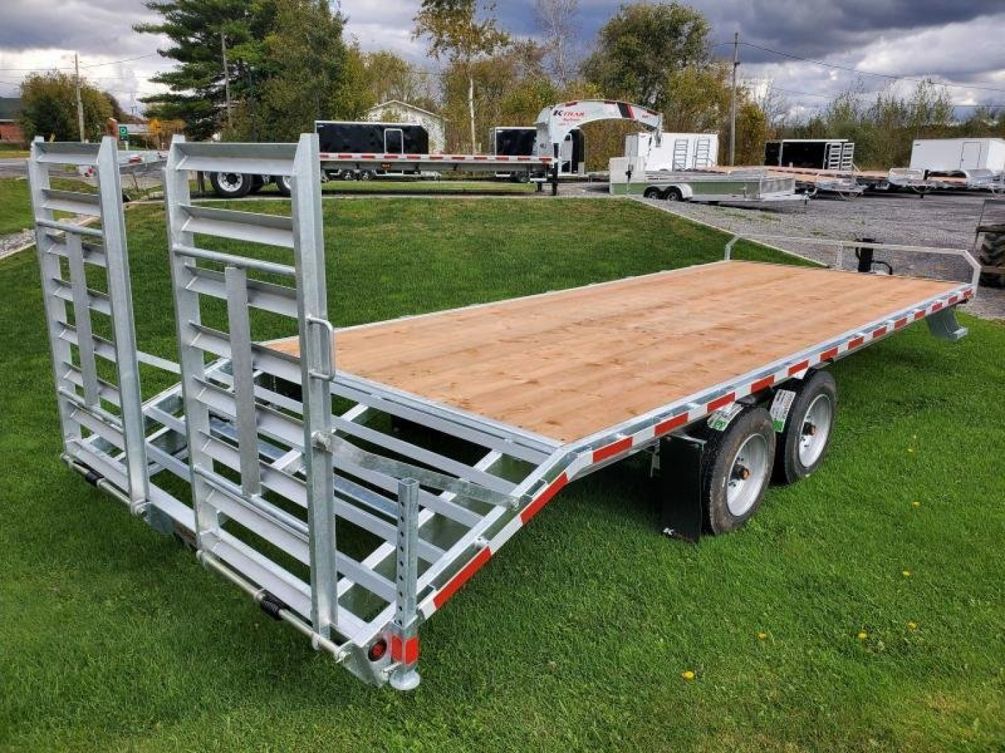 New 2025 K Trail 20'+3' 8.5 Ton Deckover Trailer