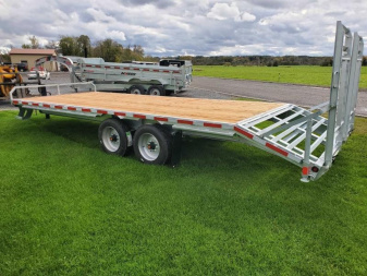 New 2025 K Trail 20'+3' 8.5 Ton Deckover Trailer