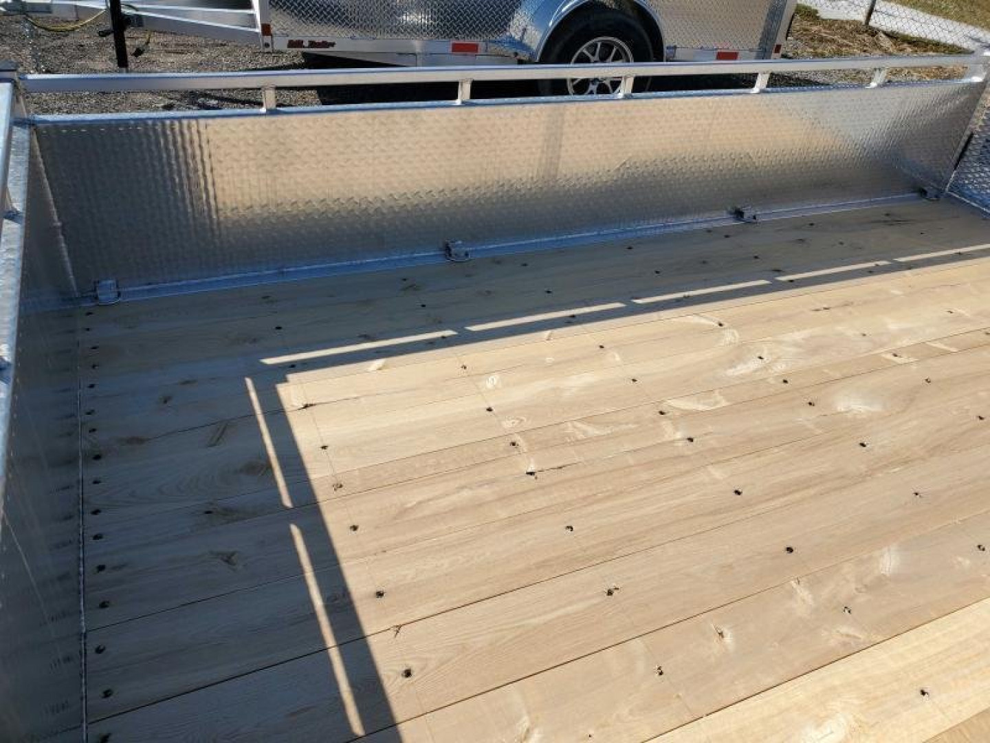 New 2026 Enbeck All Aluminum 6'x12' SA-3500 Utility Trailer