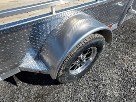 New 2026 Enbeck All Aluminum 6'x12' SA-3500 Utility Trailer