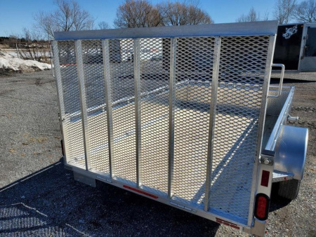 New 2026 Enbeck All Aluminum 6'x12' SA-3500 Utility Trailer