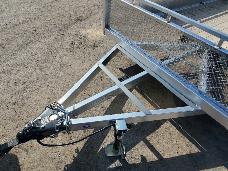 New 2026 Enbeck All Aluminum 6'x12' Landscape Trailer Utility Trailer