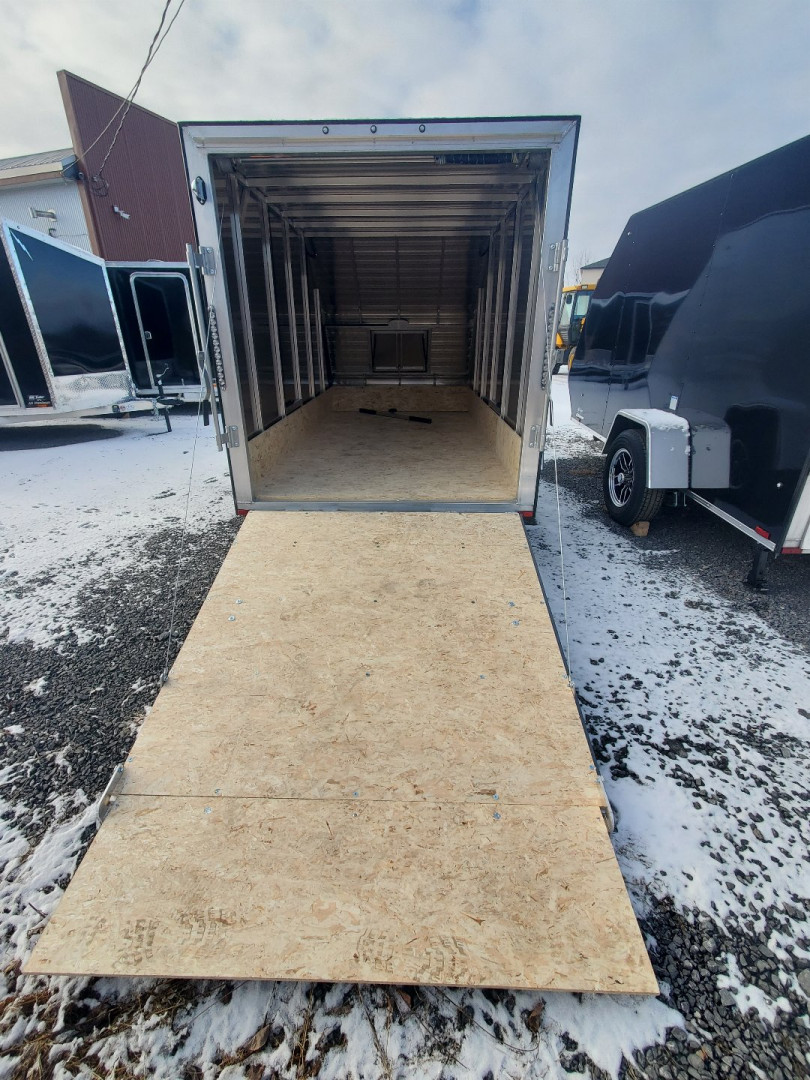 New 2025 Lightning Avalanche Single 5.5' x 11' Snowmobile Trailer