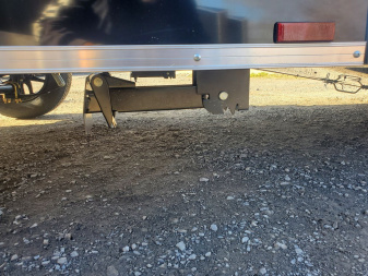 New 2025 Lightning Avalanche Single 5.5' x 11' Snowmobile Trailer
