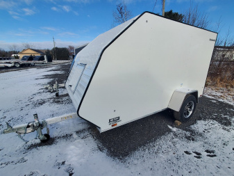 New 2025 Lightning Avalanche Single 5.5' x 11' Snowmobile Trailer