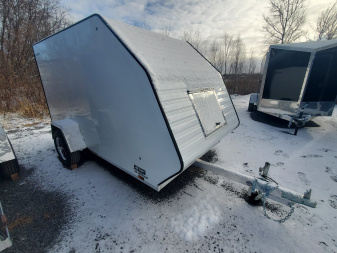 New 2025 Lightning Avalanche Single 5.5' x 11' Snowmobile Trailer