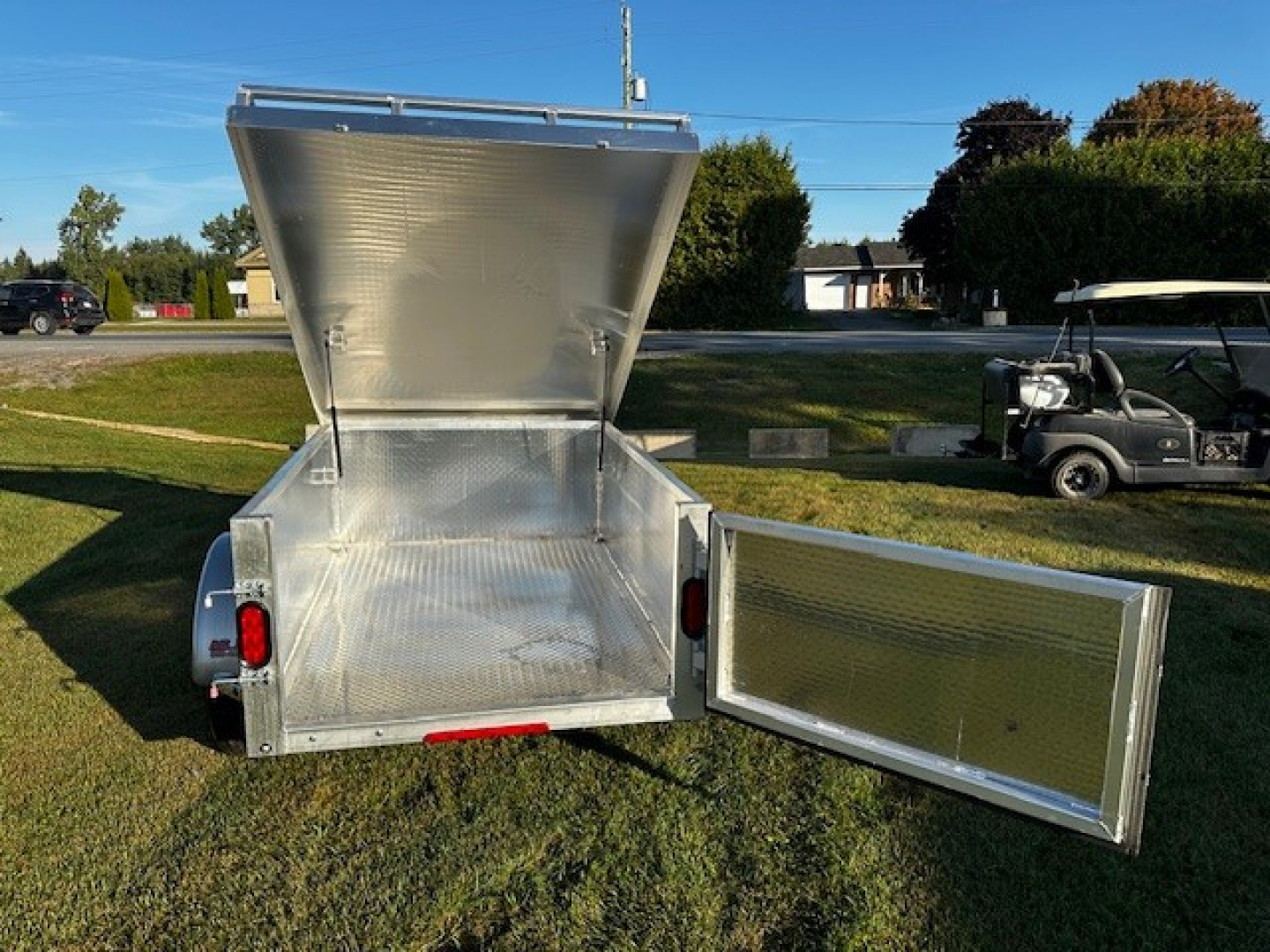 New 2026 ML Trailers 4'x6' Aluminum Cargo / Enclosed Trailer