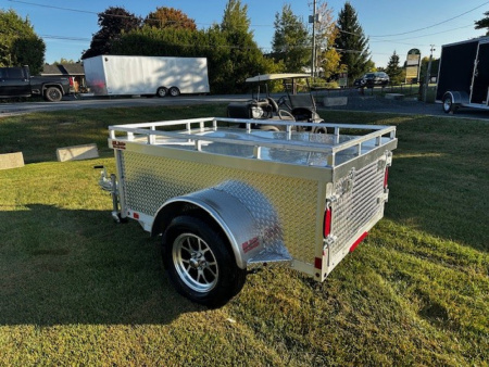 New 2026 ML Trailers 4'x6' Aluminum Cargo / Enclosed Trailer