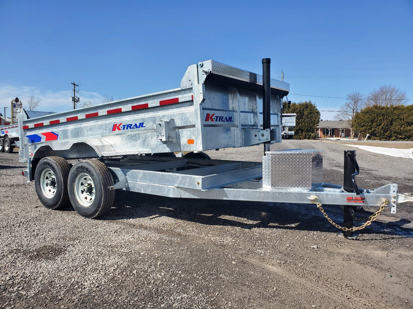 New 2025 K-TRAIL 7 x 12 Expert Series 7 Ton Dump Trailer