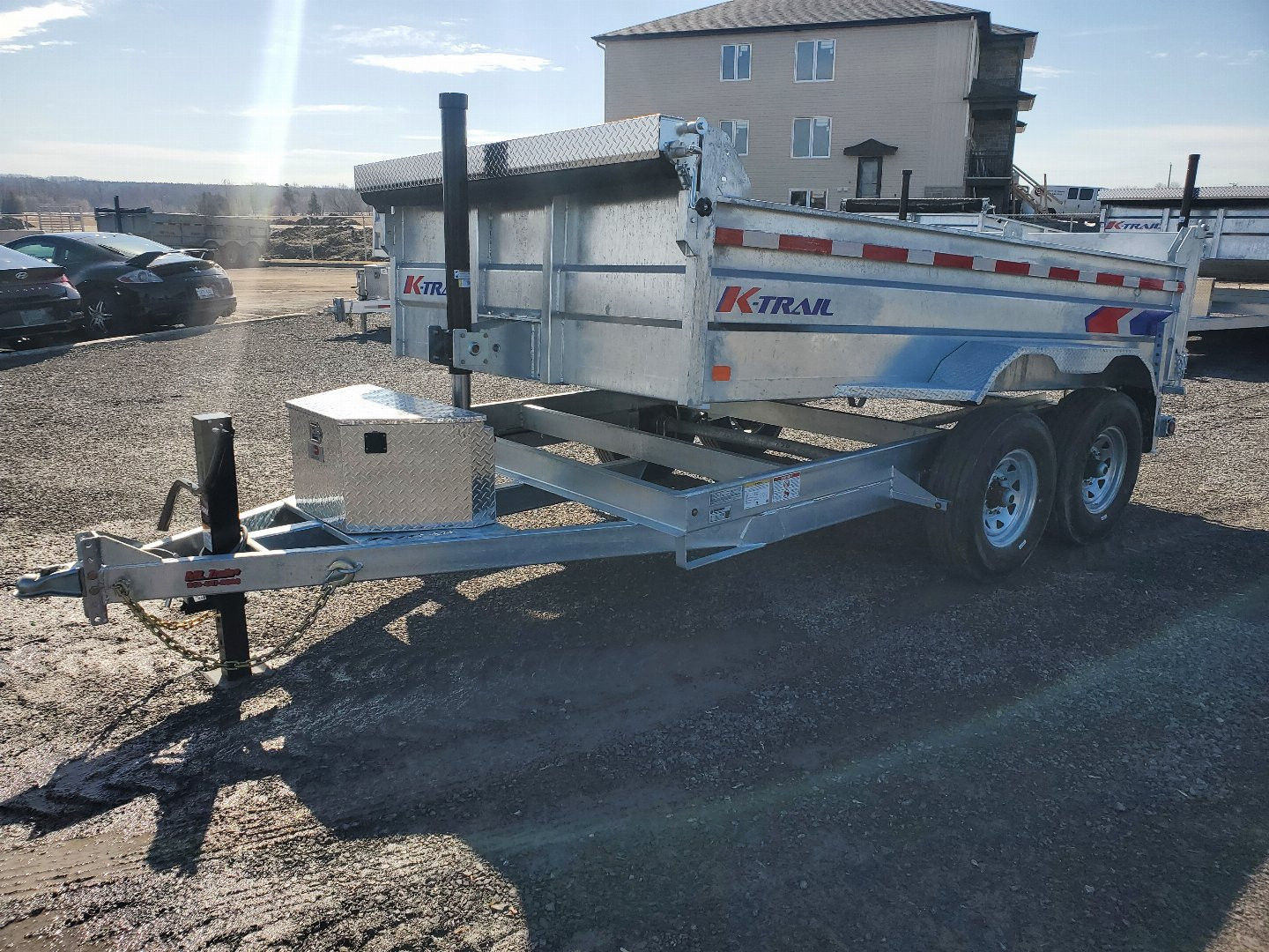 New 2025 K-TRAIL 7 x 12 Expert Series 7 Ton Dump Trailer