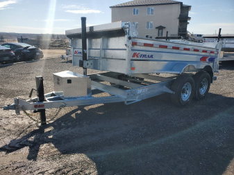 New 2025 K-TRAIL 7 x 12 Expert Series 7 Ton Dump Trailer