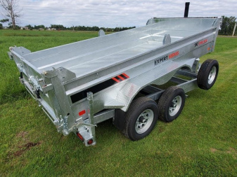 New 2025 K-TRAIL 6x12 dump 5 ton Dump Trailer