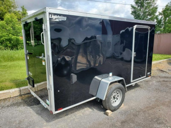 New 2025 Lightning Trailers 5'x12' SA-3500 Enclosed Cargo Trailer